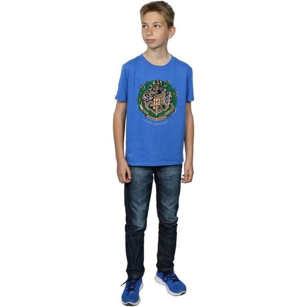 Harry Potter Boys Wreath Cotton Christmas T-Shirt