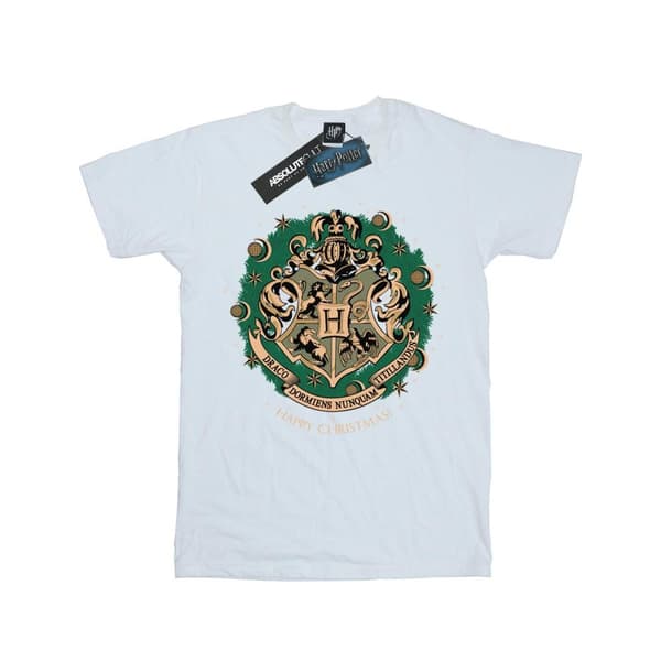 Harry Potter Boys Wreath Cotton Christmas T-Shirt