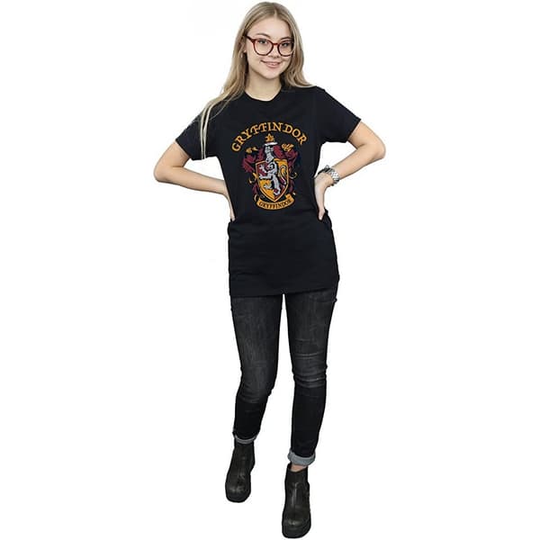 Harry Potter Gryffindor t-shirt i bomull för damer/kvinnor