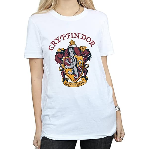 Harry Potter Gryffindor t-shirt i bomull för damer/kvinnor
