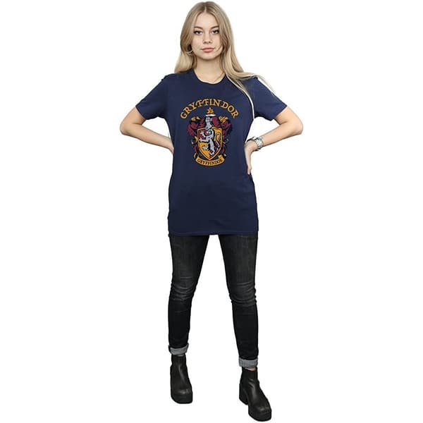 Harry Potter Gryffindor t-shirt i bomull för damer/kvinnor
