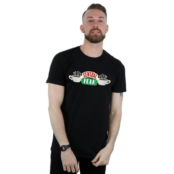 Friends Mens Central Perk Cotton T-Shirt