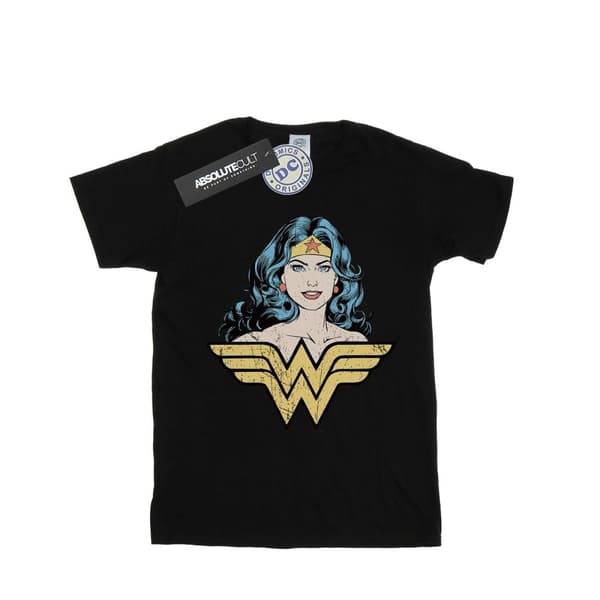 Wonder Woman Girls Gaze Cotton T-Shirt