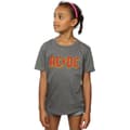 Miniatyrbild 2 av 5: AC/DC T-shirt i bomull med logotyp för flickor