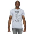 Miniatyrbilde 2 av 3: Frozen Mens Free Hugs Olaf Heather T-Shirt