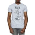 Miniatyrbilde 1 av 3: Frozen Mens Free Hugs Olaf Heather T-Shirt