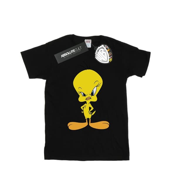 Looney Tunes Angry Tweety bomulls-T-shirt för flickor