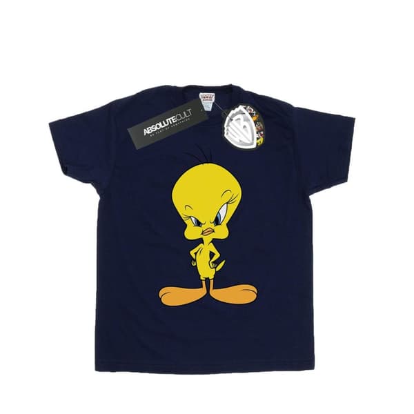 Looney Tunes Angry Tweety bomulls-T-shirt för flickor