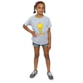 Miniatyrbild 4 av 5: Looney Tunes Angry Tweety bomulls-T-shirt för flickor
