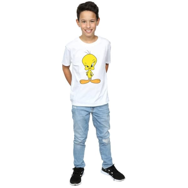 Looney Tunes Boys Angry Tweety Cotton T-Shirt