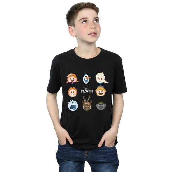 Frozen Boys Head Cotton T-Shirt