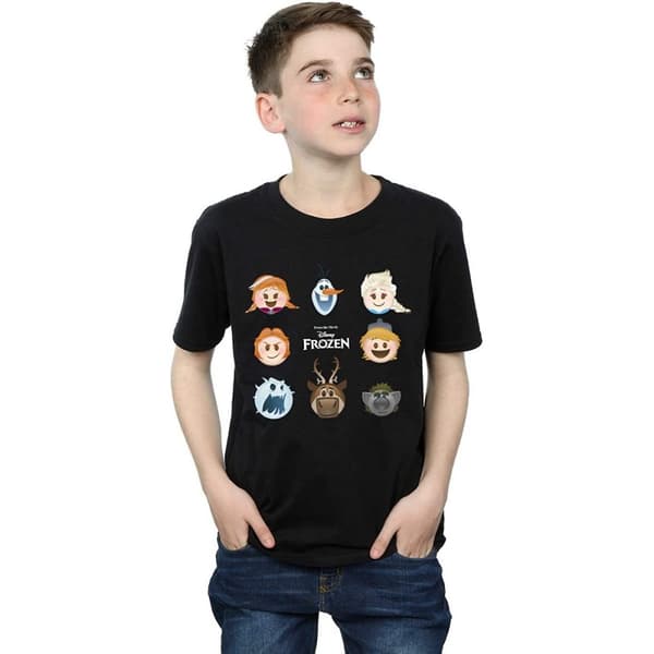 Frozen Boys Head Cotton T-Shirt