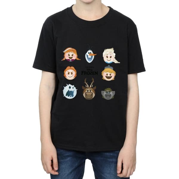 Frozen Boys Head Cotton T-Shirt