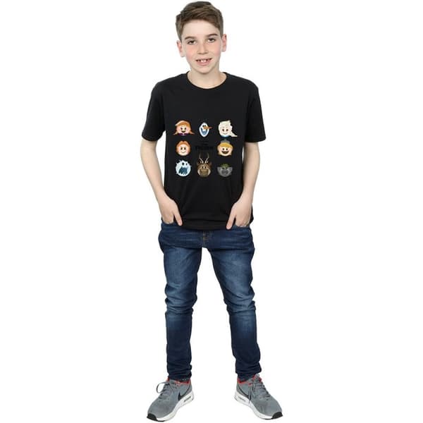 Frozen Boys Head Cotton T-Shirt