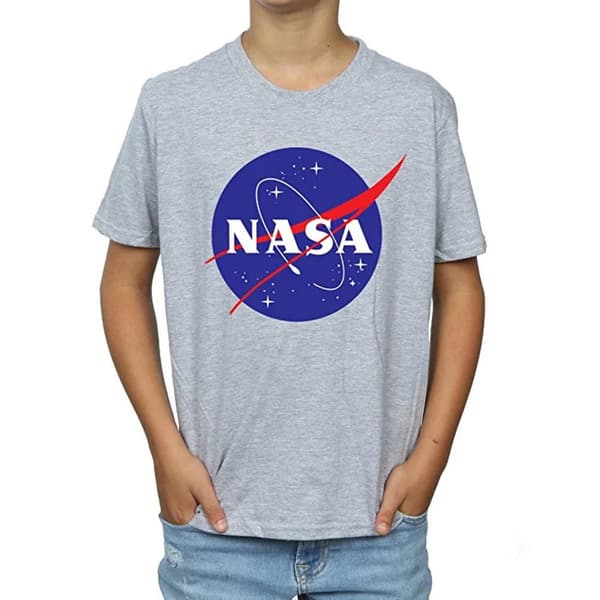 NASA Insignia - T-shirt med logotyp för pojkar