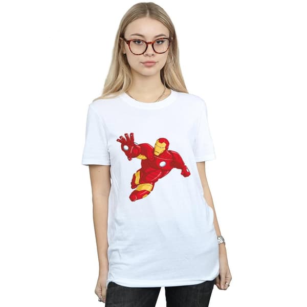 Iron Man T-shirt til kvinder/damer med kæreste