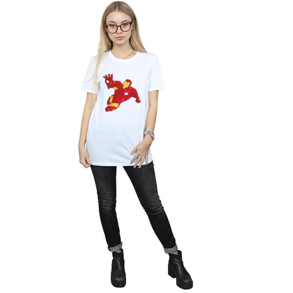 Iron Man T-shirt til kvinder/damer med kæreste