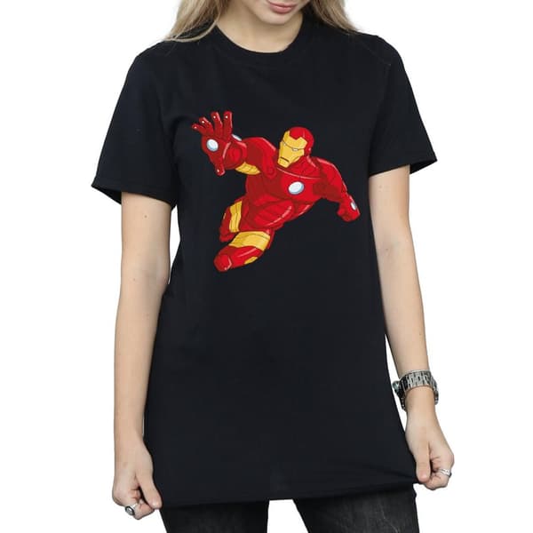 Iron Man T-shirt til kvinder/damer med kæreste