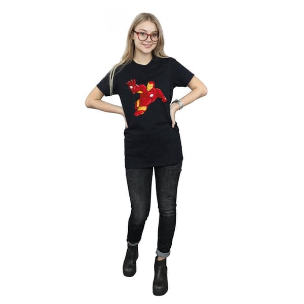 Iron Man T-shirt til kvinder/damer med kæreste