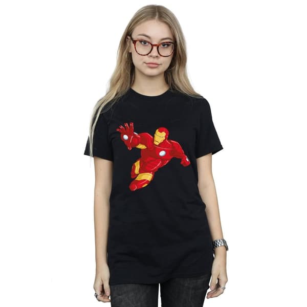 Iron Man T-shirt til kvinder/damer med kæreste