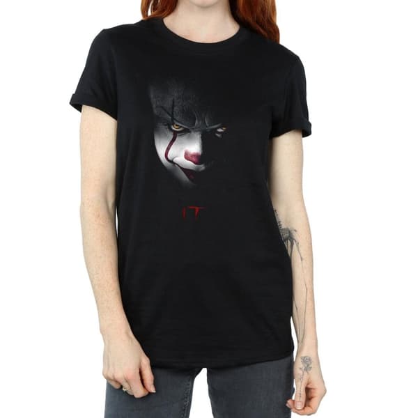 It Womens/Ladies Pennywise Stare Cotton Boyfriend T-Shirt