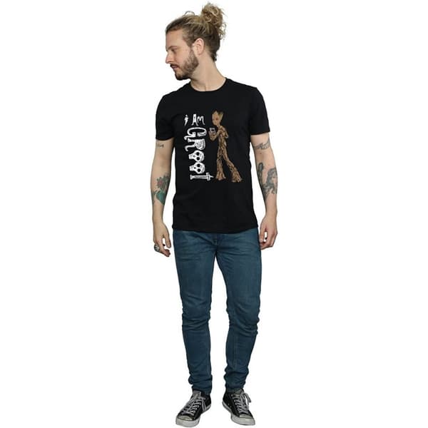 Avengers Infinity War Unisex vuxen I Am Teenage Groot T-shirt