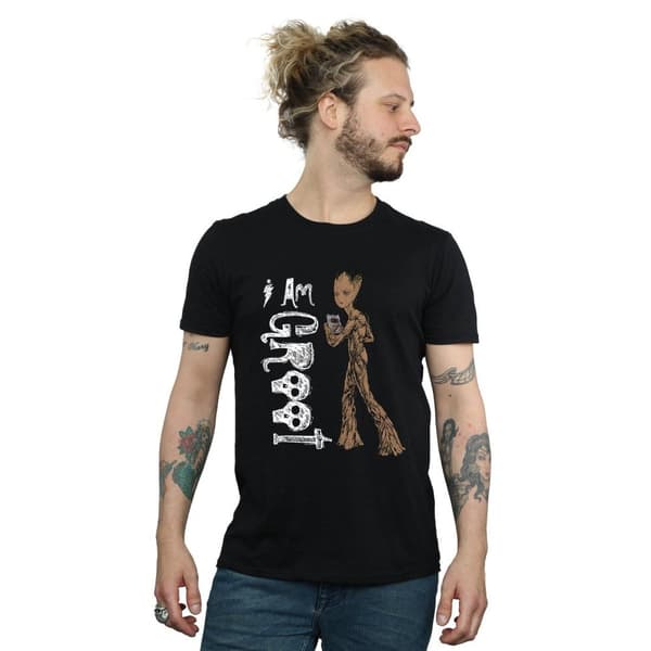 Avengers Infinity War Unisex vuxen I Am Teenage Groot T-shirt