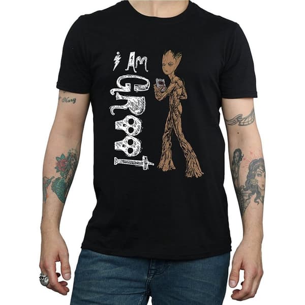 Avengers Infinity War Unisex vuxen I Am Teenage Groot T-shirt