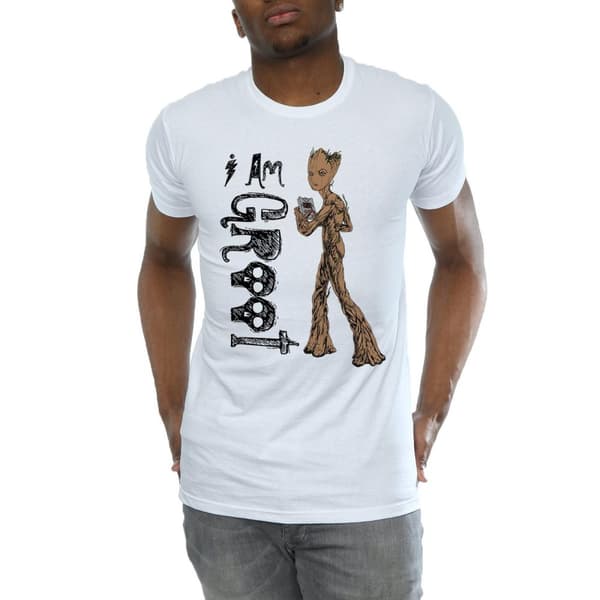 Avengers Infinity War Unisex vuxen I Am Teenage Groot T-shirt