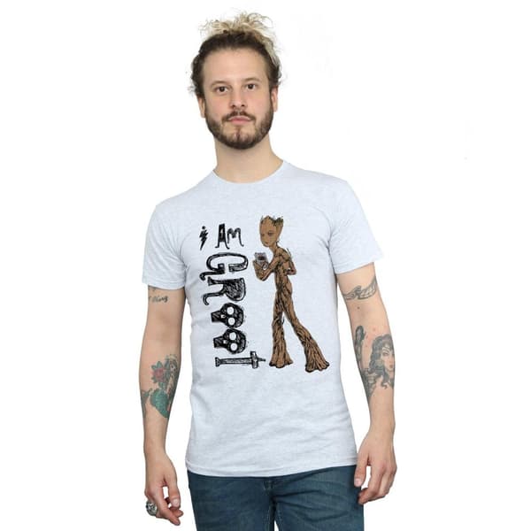 Avengers Infinity War Unisex Adult I Am Teenage Groot T-Shirt