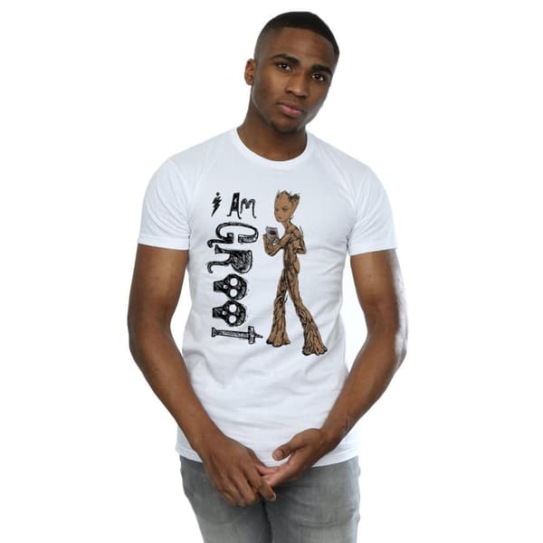 Avengers Infinity War Unisex Adult I Am Teenage Groot T-Shirt