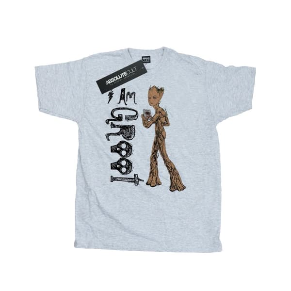 Avengers Infinity War Unisex Adult I Am Teenage Groot T-Shirt