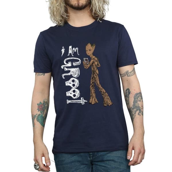 Avengers Infinity War Unisex Adult I Am Teenage Groot T-Shirt