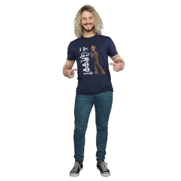Avengers Infinity War Unisex Adult I Am Teenage Groot T-Shirt