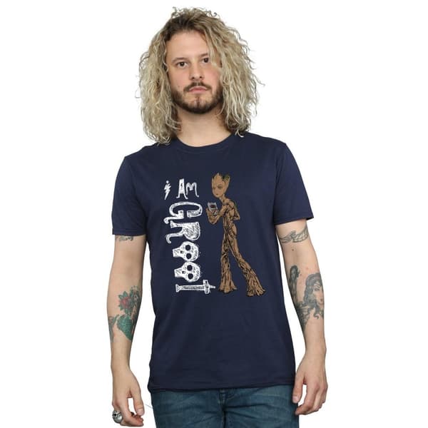 Avengers Infinity War Unisex Adult I Am Teenage Groot T-Shirt