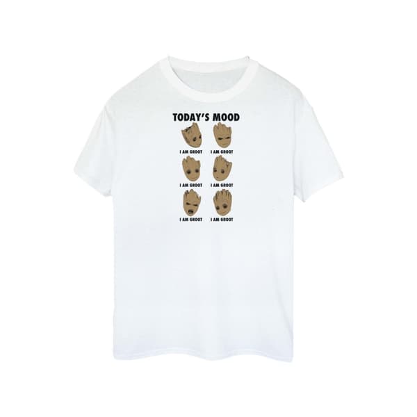 Guardians Of The Galaxy Womens/Ladies Today´s Mood Baby Groot Cotton T-Shirt