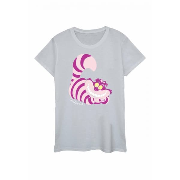 Alice In Wonderland Womens/Ladies Cheshire Cat Fitted T-Shirt