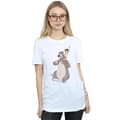 Miniatyrbillede 4 af 5: Jungle Book Womens/Ladies Classic Mowgli And Baloo Cotton Boyfriend T-Shirt