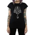 Miniatyrbilde 1 av 5: Harry Potter Womens/Ladies Dark Mark Cotton Logo T-Shirt