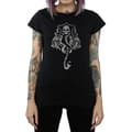Miniatyrbilde 5 av 5: Harry Potter Womens/Ladies Dark Mark Cotton Logo T-Shirt
