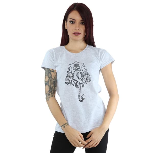 Harry Potter Womens/Ladies Dark Mark Cotton Logo T-Shirt
