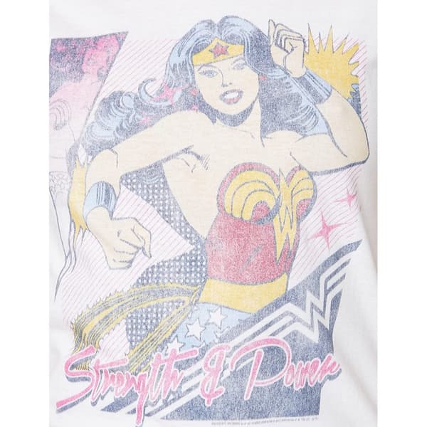 Wonder Woman Womens/Ladies Strength And Power Cotton T-Shirt