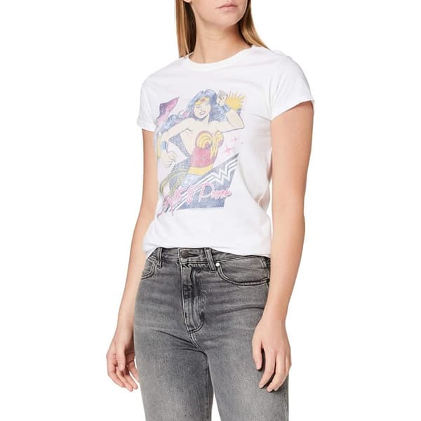Wonder Woman Womens/Ladies Strength And Power Cotton T-Shirt