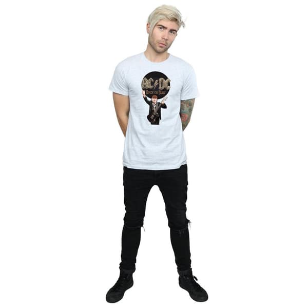 AC/DC Mens Rock Or Bust Angus Young Cotton T-Shirt