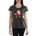 Pikkukuva 3 / 5: Snow White And The Seven Dwarfs Womens/Ladies Classic Grumpy Heather T-Shirt