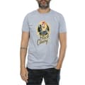 Miniatyrbild 5 av 5: DC Bombshells Black Canary Badge Heather T-shirt för herrar