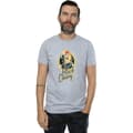 Miniatyrbild 2 av 5: DC Bombshells Black Canary Badge Heather T-shirt för herrar
