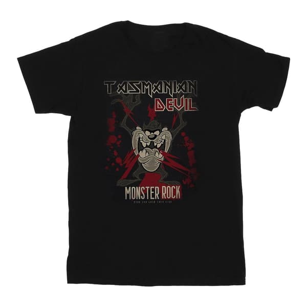 Looney Tunes Pojkar - Monster Rock Tasmanian Devil T-shirt i bomull