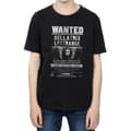 Miniatyrbillede 5 af 5: Harry Potter Boys Bellatrix Lestrange Wanted Poster Cotton T-Shirt