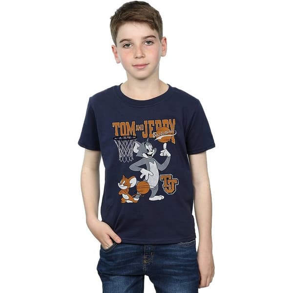 Tom and Jerry Boys Absolute Cult Basketball T-Shirt